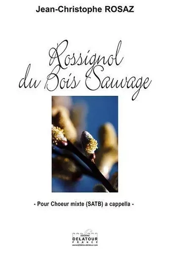 ROSSIGNOL DU BOIS SAUVAGE POUR CHOEUR MIXTE -  ROSAZ JC - DELATOUR FRANCE