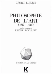 Philosophie de l'art (1912-1914)