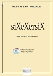 SIXEXERSIX POUR VIOLON ET VIOLONCELLE