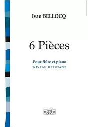 6 PIECES POUR FLUTE ET PIANO