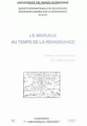 Le Mariage au temps de la Renaissance