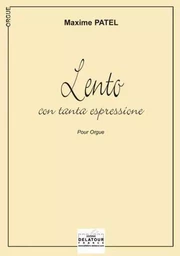 LENTO CON TANTA ESPRESSIONE POUR ORGUE