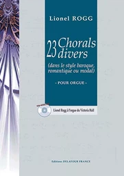 23 CHORALS DIVERS POUR ORGUE