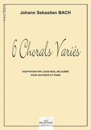 6 CHORALS VARIES POUR HAUTBOIS ET PIANO