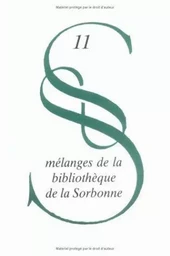 Les Fonds anciens des bibliothèques du quartier latin. Nouveau supplément au catalogue des manuscrits de la Bibliothèque de la Sorbonne. Bibliographie des ouvrages italiens traduits en français de 1900 à 1935