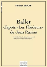 LES PLAIDEURS DE JEAN RACINE (SCORE)