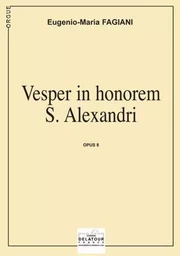 VESPER IN HONOREM S, ALEXANDRI POU ORGUE