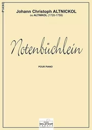 NOTENBUCHLEIN POUR PIANO