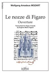 LE NOZZE DI FIGARO (OUVERTURE) POUR ORGUE A 4 MAINS