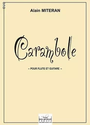 CARAMBOLE POUR FLUTE ET GUITARE