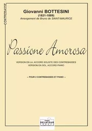 PASSIONE AMOROSA (REDUCTION PIANO-CONTREBASSES)