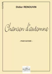 CHANSON D'AUTOMNE POUR GUITARE