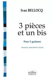 3 PIECES ET UN BIS POUR 5 GUITARES