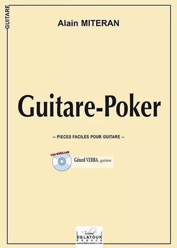 GUITARE-POKER -  MITERAN ALAIN - DELATOUR FRANCE