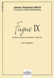 FUGUE IX (VERSION 4 TROMBONES)