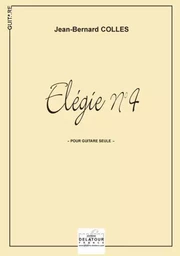 ELEGIE N04 POUR GUITARE