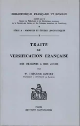 Traité de versification française