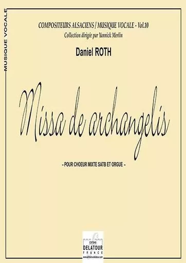 MISSA DE ARCHANGELIS (EDITION ECONOMIQUE) -  ROTH DANIEL - DELATOUR FRANCE