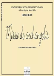 MISSA DE ARCHANGELIS (EDITION ECONOMIQUE)