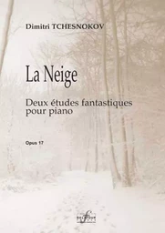 LA NEIGE POUR PIANO