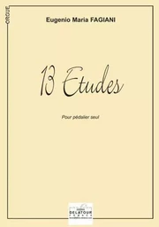 13 ETUDES POUR PEDALIER