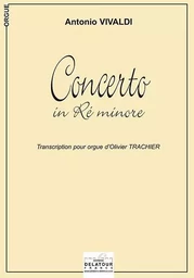 CONCERTO IN RE MINORE POUR ORGUE