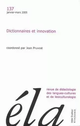 Études de linguistique appliquée -  N°1/2005