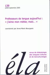 Études de linguistique appliquée -  N°3/2005