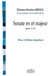 SONATE EN RE MAJEUR OPUS 1 N01 (VERSION 2 FLUTES ET GUITARE)