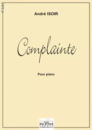 COMPLAINTE POUR PIANO