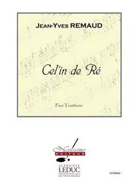 REMAUD CEL'IN DE RE TROMBONE SOLO BOOK