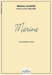 MARINE POUR SOPRANO ET PIANO