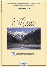 3 MOTETS POUR CHOEUR (EDITION AVEC CD)