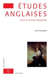 Études anglaises - N°1/2019