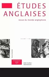 Études anglaises - N°4/2008