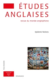 Études anglaises - N°1/2022