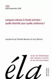 Études de linguistique appliquée - N°3/2008