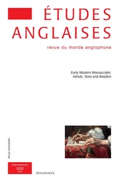 Études anglaises - N°3/2020