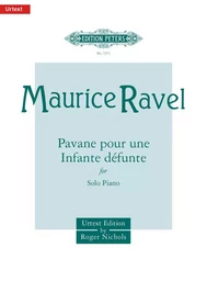 MAURICE RAVEL : PAVANE POUR UNE INFANTE DEFUNTE (PIANO) -