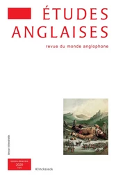 Études anglaises - N°4/2020