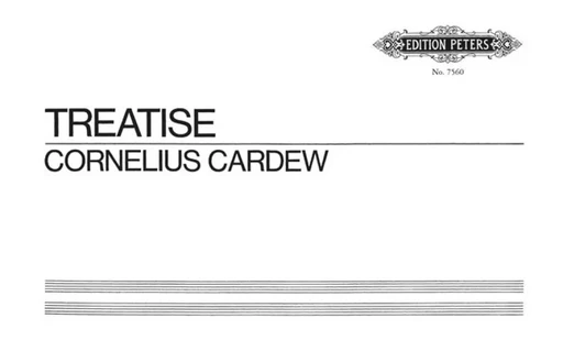 CORNELIUS CARDEW - TREATISE - INSTRUMENTS DIVERS -  CORNELIUS CARDEW - PETERS