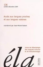 Études de linguistique appliquée -  N°4/2004