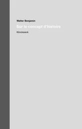 Sur le concept d'histoire