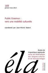 Études de linguistique appliquée n°1/2013