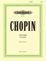 FREDERIC CHOPIN : ETUDES - OPUS 10 & 25 - PIANO