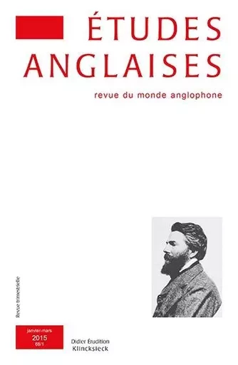 Études anglaises - N°1/2015 -  - Klincksieck