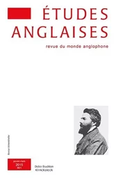 Études anglaises - N°1/2015