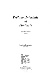 Prélude, Interlude et Fantaisie