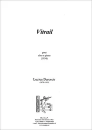 Vitrail pour alto et piano