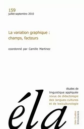 Études de linguistique appliquée - N°3/2010